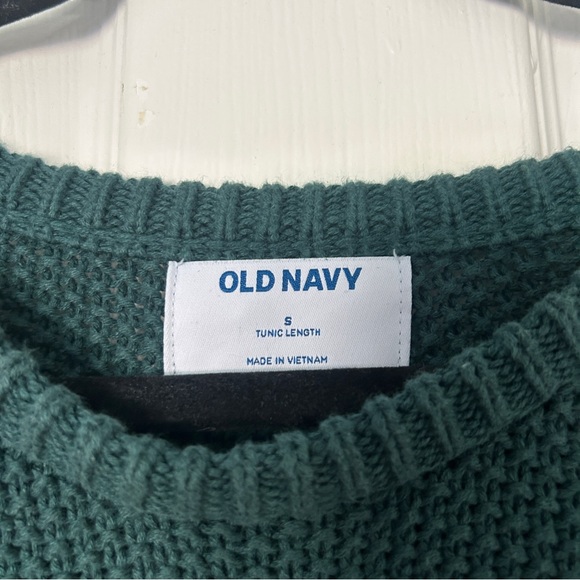 Old navy green tunic sweater - Picture 3 of 5